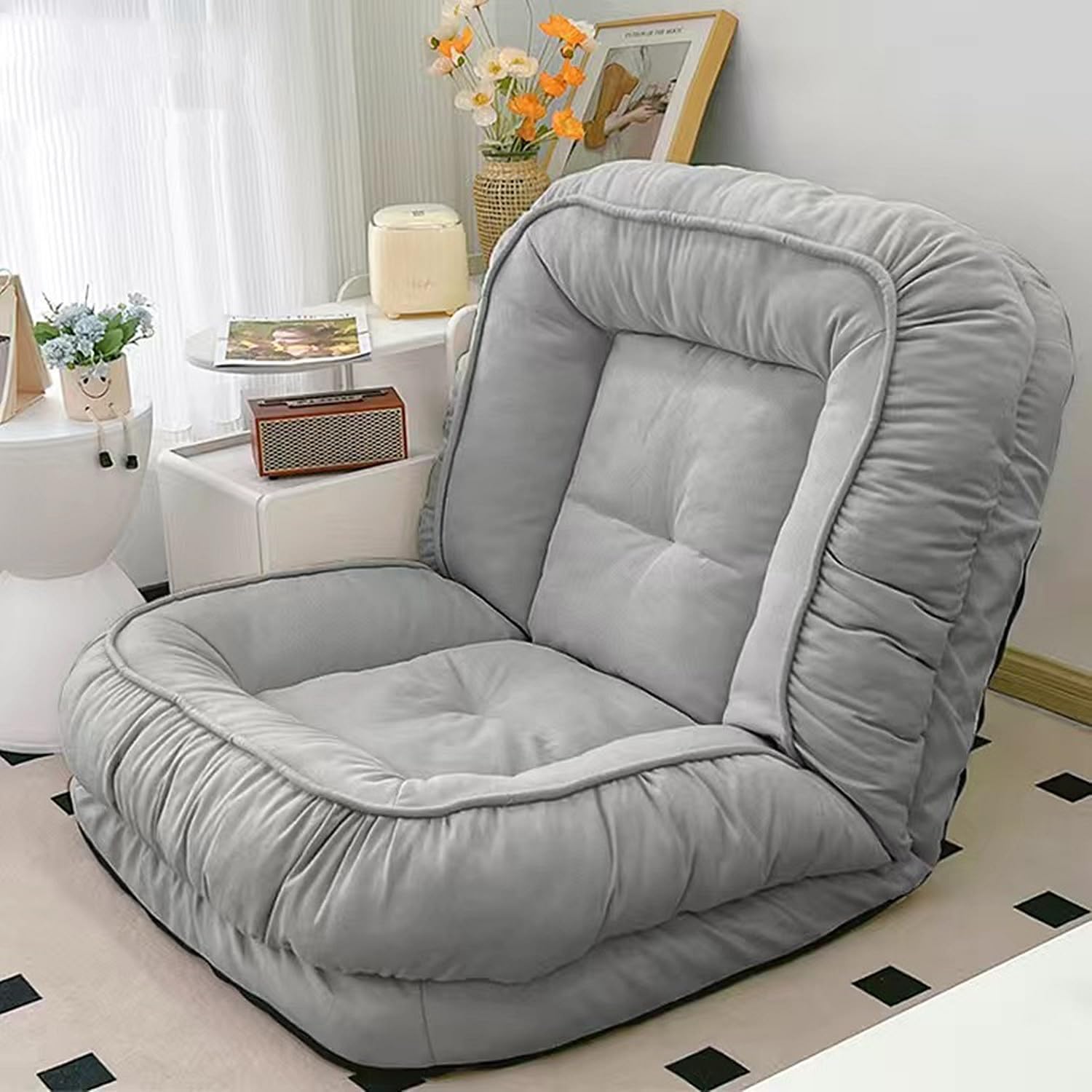 ソファーベッド シングル 折りたたみ 1人掛け 一人用 リクライニング 5